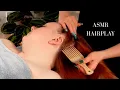 ASMR Calm Your Busy Mind Slow Hair Brushing Relaxing Face Massage