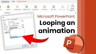 How to Loop an Animation in PowerPoint