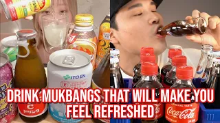 DRINK mukbangs that will make you feel REFRESHED