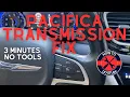 How to Reset Chrysler Pacifica Transmission TCM - improve harsh shifts