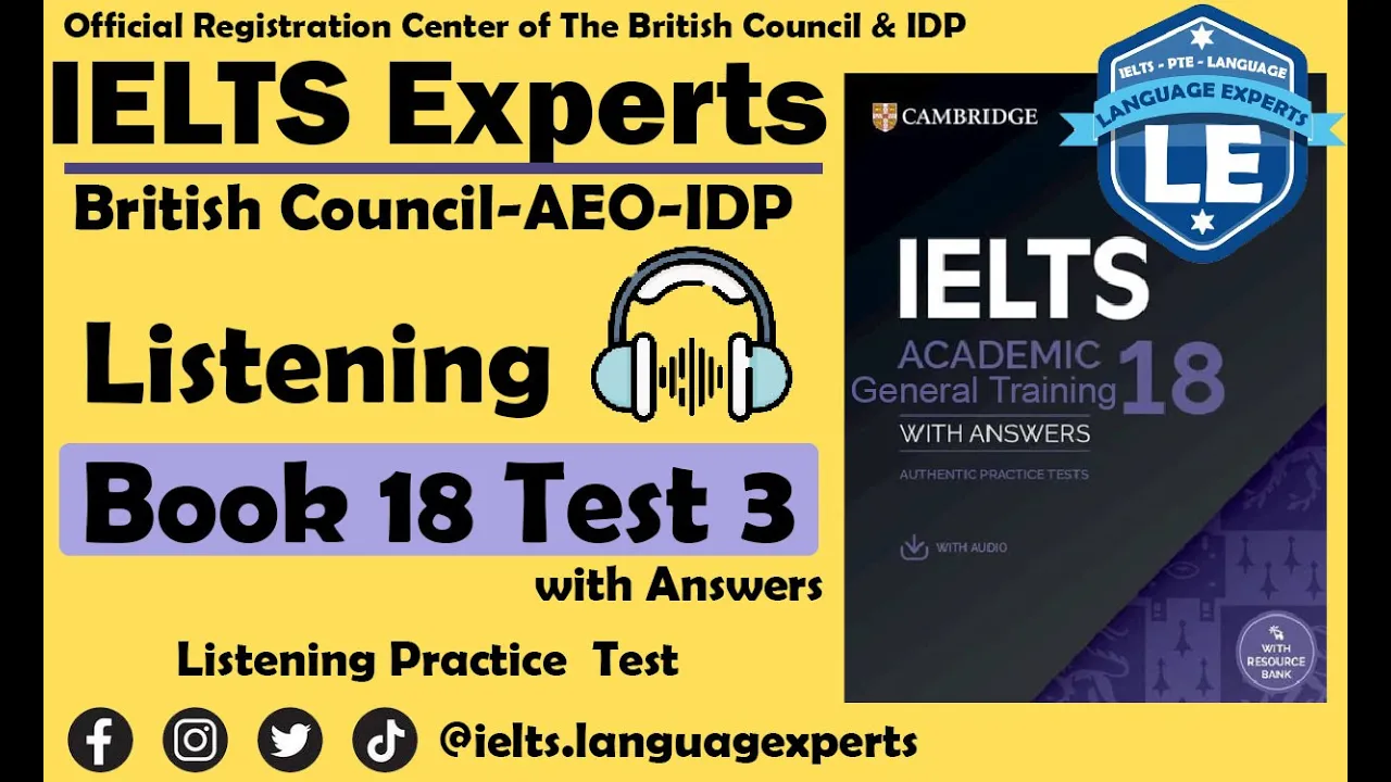 Cambridge 18 Listening Test 3 | IELTS Listening Book 18 Test 3 | Wayside Camera Club Membership Form