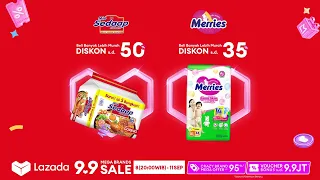Promo Brand LazMall Pilihan di Lazada 9.9! Diskon s.d 95% & 100% Original!