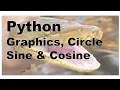 502 - Python Circle Using Sine Cosine Graphics