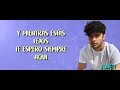 CNCO - El Amor De Mi Vida (Letra) 4k