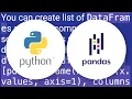 How to find the intersection of a pair of columns in multiple pandas dataframes with pairs in any or