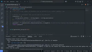 Python Password Generator