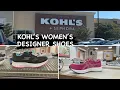 KOHL S WOMEN S DESIGNER SHOES SHOP WITH ME