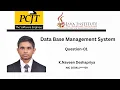 Question-01 Create a Database Using MySQL Workbench 1st Year Java Institute Naveen deshapriya