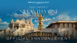 official announcement tapomurti nilkanth varni london uk