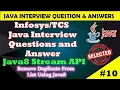 Remove Duplicate Number From List Using Java8 TCS Java Interview Questions and Answers HINDI