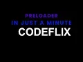 Preloader For Website Only HTML and CSS One Minute Speed Code
