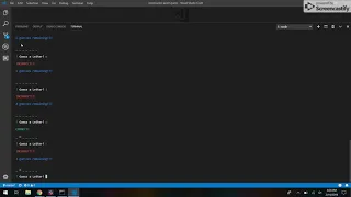 Word Guess Game built with node js