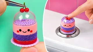 💚🧁 Réalise des créations originales avec de la pâte polymère et de la résine époxy 😍🌈