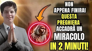 CARLO ACUTIS:LA PREGHIERA SEGRETA DI CARLO ACUTIS PER LA TUA GUARIGIONE OGGI[L'ULTIMO MIRACOLO CARLO