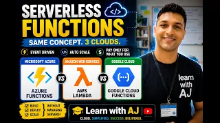 T-4 Serverless Functions Azure Function AWS Lambda Google Cloud Functions