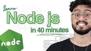 Learn Node JS in 40 Minutes Crash Course - Express CRUD APIs etc