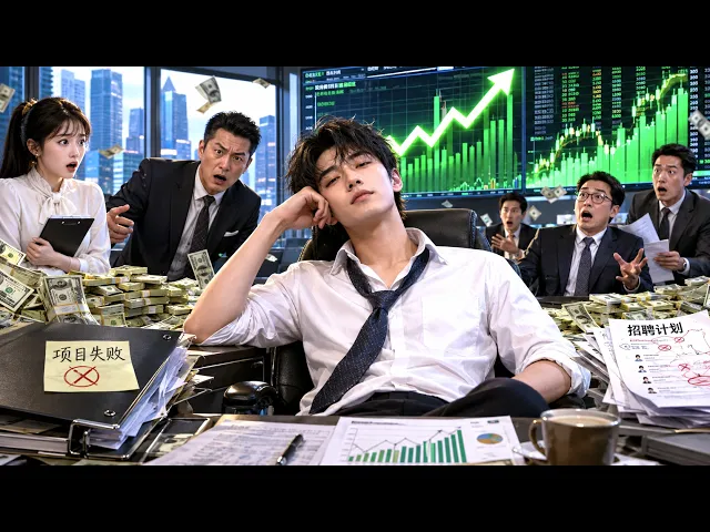 十年社畜想躺平擺爛,結果系統說越犯錯越暴富!投資失敗變商機,所有人跪求他別再亂來