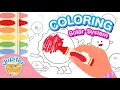 Coloring Solar System Planets of the Solar System Planet Song Nursery Rhymes Kids songs