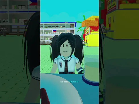 Such a good marketing! 🙄 #roblox #streetfood #schoollife #elmilogato #shorts