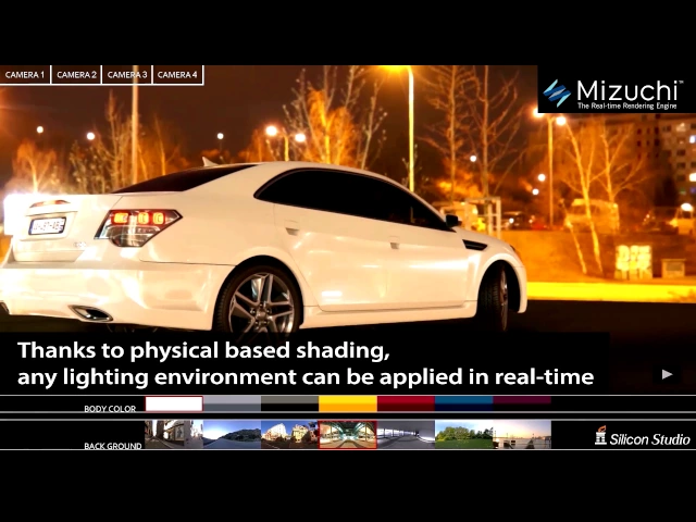 Mizuchi Realtime Rendering Engine 2017 GDC Trailer