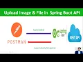 Upload Image and File on Server using Spring Boot API