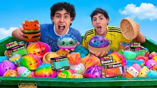 ENCONTRE una CAJA CON DUMPLINGS Y SQUISHYS VIRALES 😱