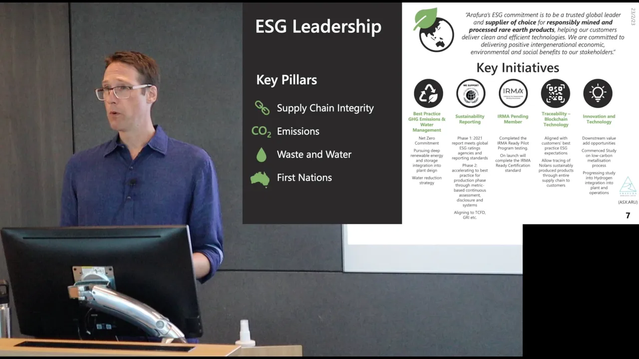 A Rare Earth Mine's Journey to Net Zero