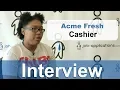 Acme Fresh Interview - Cashier