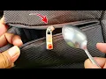 Just 1 minute This zipper repair method will save you money