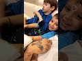 Michele Morrone with Roubasaadeh and their kid s Miki with Simone