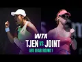 Lagu Janice Tjen vs. Maya Joint | 2026 Abu Dhabi Round 1 | WTA Match Highlights