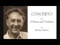 Bohuslav Martinů - Concerto for Two Pianos and Orchestra