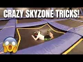 TRYING IMPOSSIBLE FLIPS AT SKYZONE