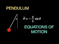 Pendulum in Polar Coordinates Equations of Motion