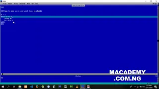 LESSON 8 HOW TO USE WHILE AND WEND LOOP IN QBASIC