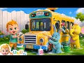 Wheels On The Bus Wash NuNu Tv Nursery Rhymes Kids Songs