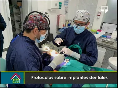 Protocolos sobre implantes dentales