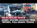 Download Lagu Kecelakaan Maut di Tol Jomo, Mobil Hantam Truk 20 Ton Tepung dan Tiga Orang Tewas | OneNews Update