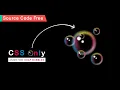 Soap Bubble Animation Using HTML AND CSS