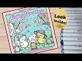 The CUTEST Adult Coloring Book Flip Through For Easter Is A MUST HAVE