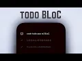 Todo App Clean Architecture Flutter x BLoC Tutorial