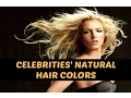 CELEBRITIES NATURAL HAIR COLORS
