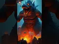 Download Lagu Gigantische Godzilla's vernietigen de stad 😱🔥 #shorts #godzilla #brainrot