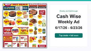 Cash Wise Weekly Ad 26 - 26 Top 10 Deals
