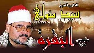 القارئ الشيخ السيد متولي ما تيسر من سورة البقرة 