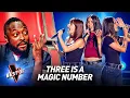 Download Lagu The Very Best TRIOs in the Blind Auditions of The Voice