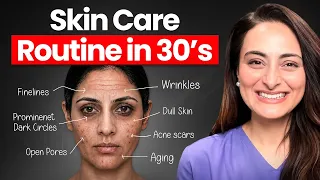 Simple skin care routine in 30's | best serum, sunscreen, cleanser , moisturiser
