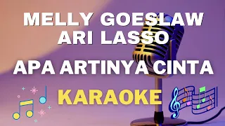 melly goeslaw feat ari lasso apa artinya cinta karaoke tanpa vocal