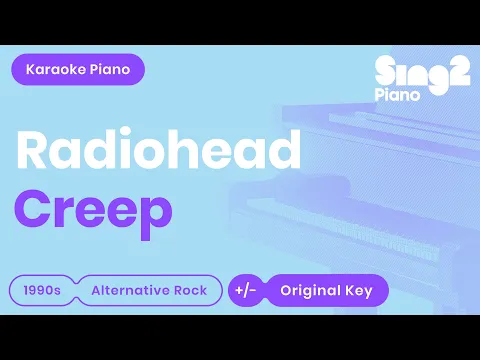 Download MP3 Radiohead - Creep (Karaoke Piano)