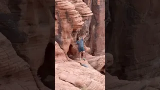 We lost a few tires, but at least we found this view!😂